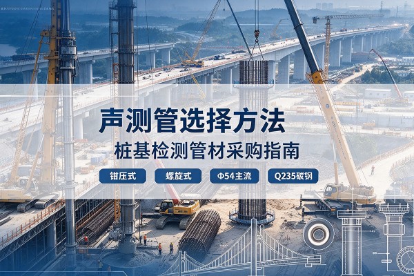 庐江声测管选型标准