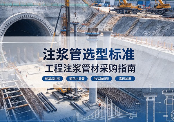 庐江注浆管选型标准